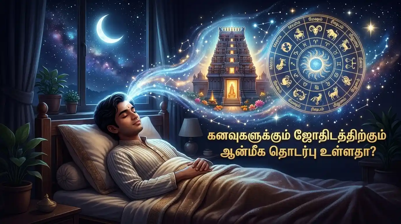 கனவுகள் என்பது வெறும் காட்சியல்ல, அது நம் மனதிற்கும் ஆன்மீக உணர்வுகளுக்கும் இடையிலான இணைப்பு.