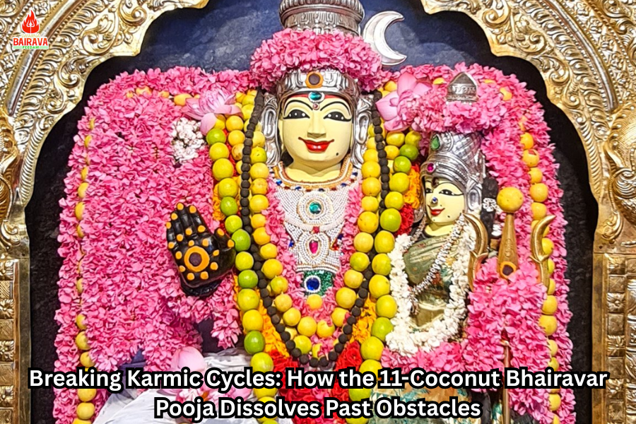 Breaking Karmic Cycles: How the 11-Coconut Bhairavar Pooja Dissolves Past Obstacles