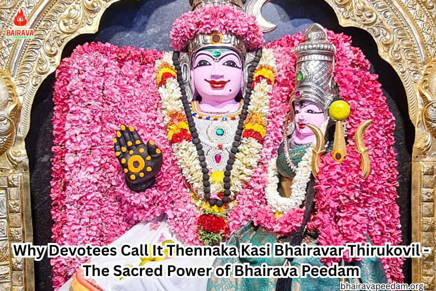 Why Devotees Call It Thennaka Kasi Bhairavar Thirukovil - The Sacred Power of Bhairava Peedam